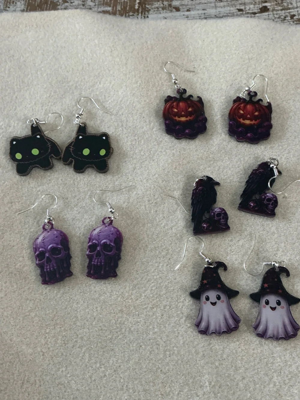 Halloween Kids Earrings Set - set of 7!